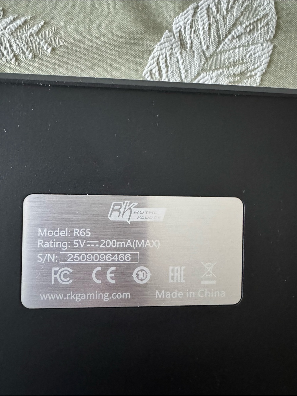 RK Royal Kludge R65 wired gaming keyboard - Picture 4 of 6